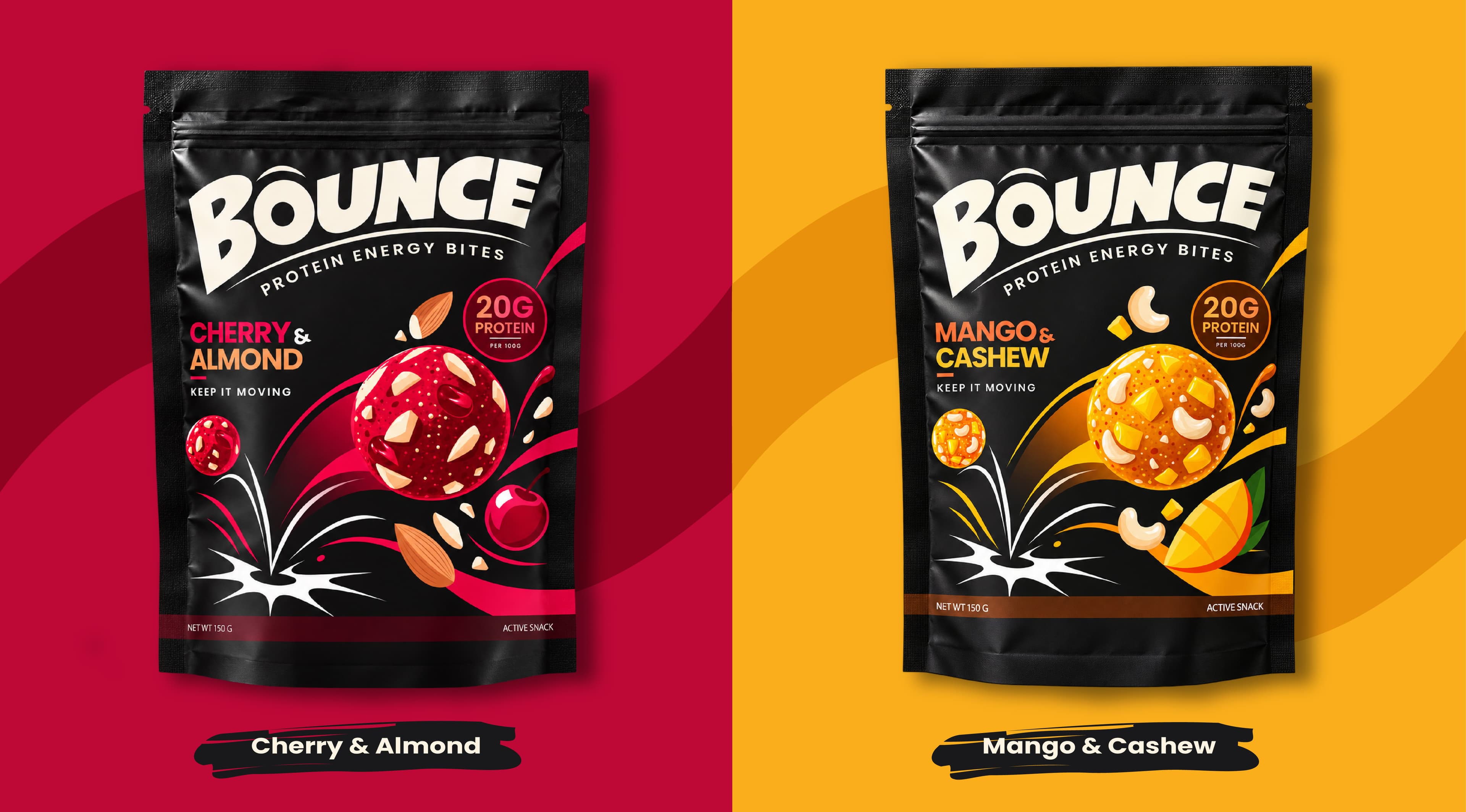 Protein Snack Branding & Packaging — artboard 05