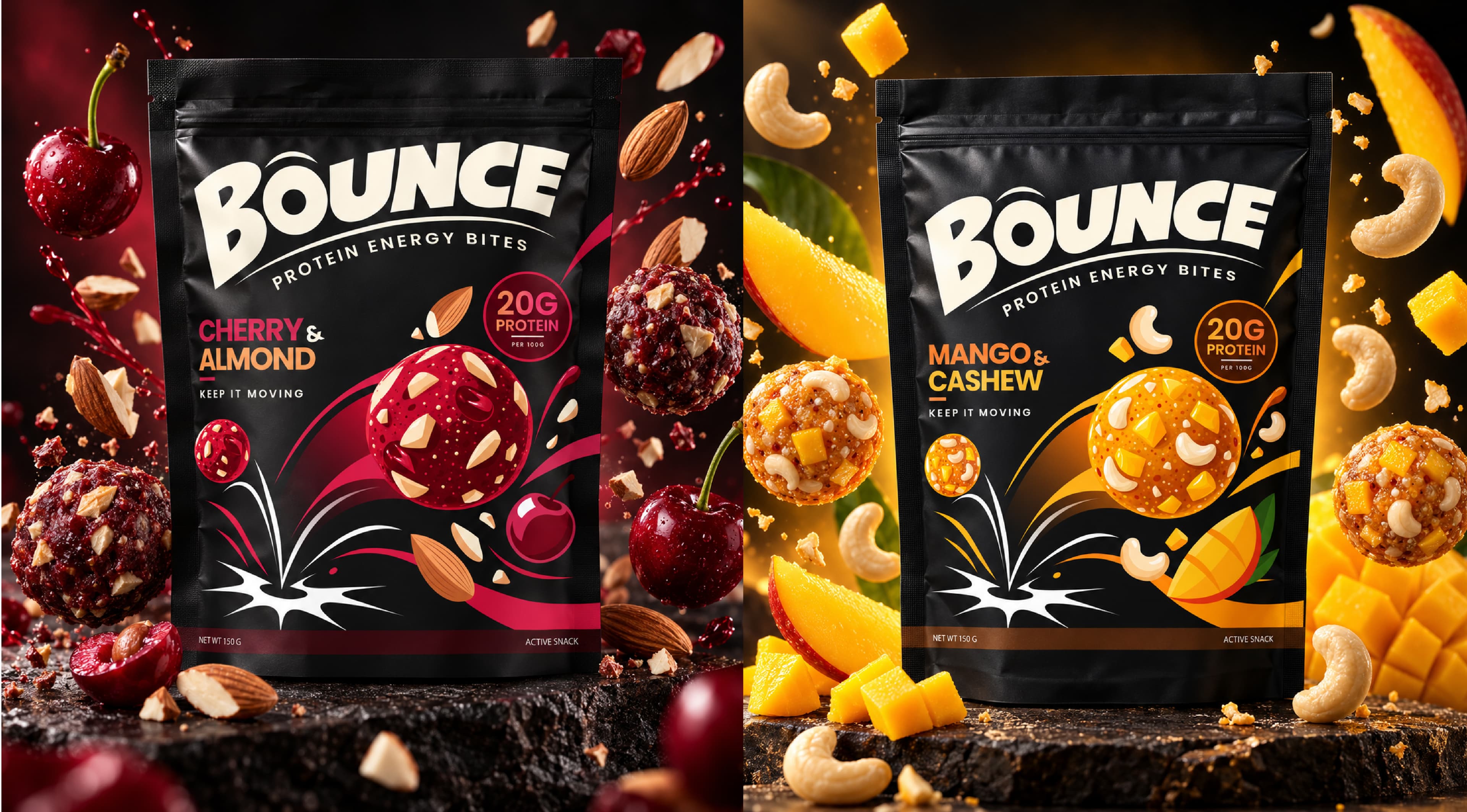 Protein Snack Branding & Packaging — artboard 06