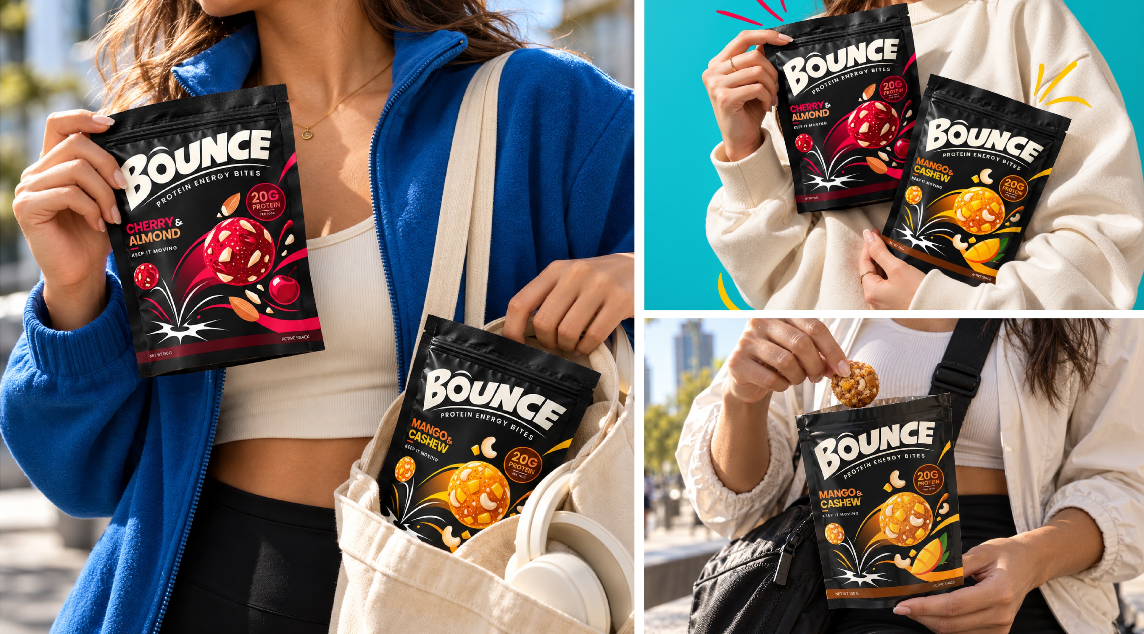 Protein Snack Branding & Packaging — artboard 11