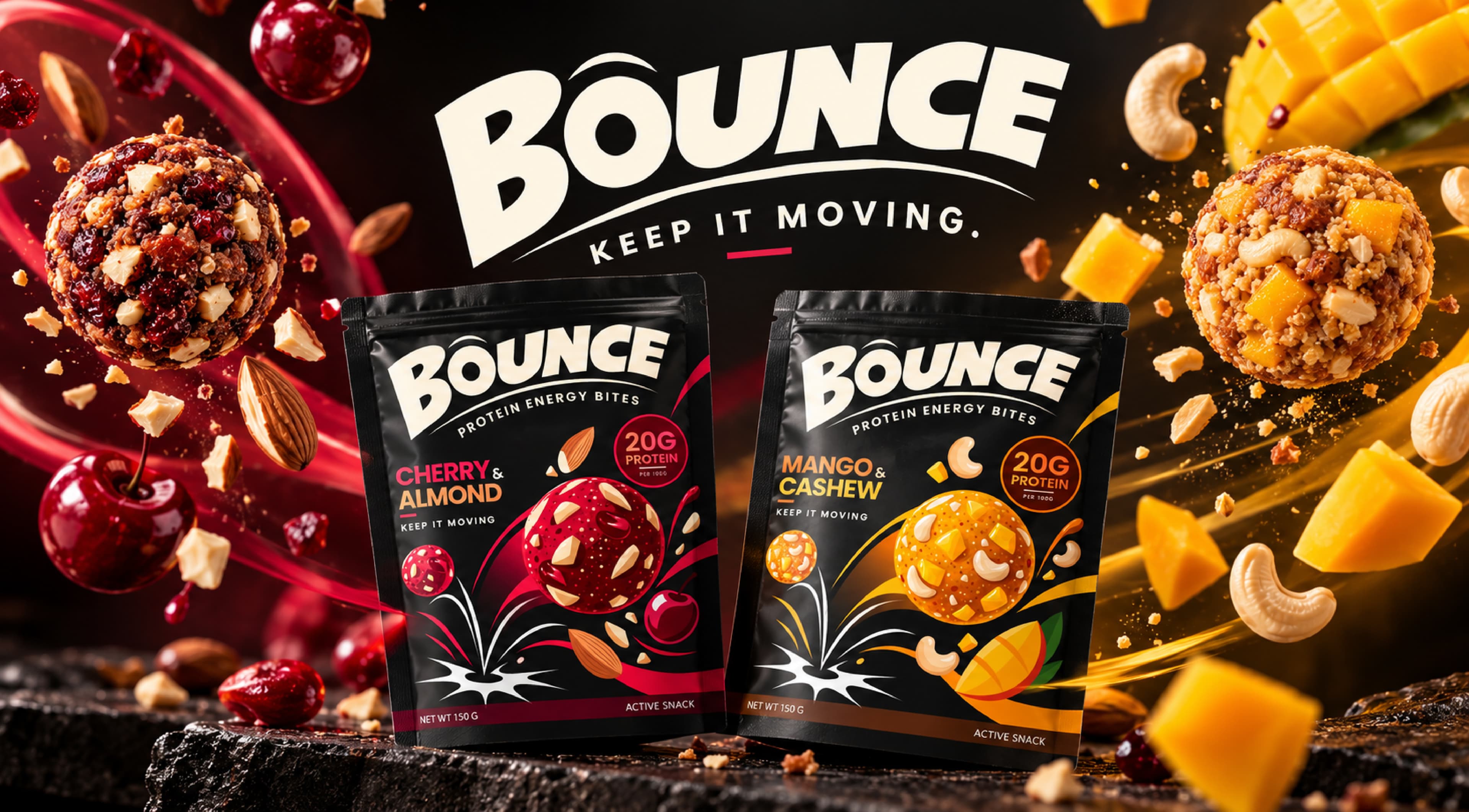 Protein Snack Branding & Packaging — artboard 13