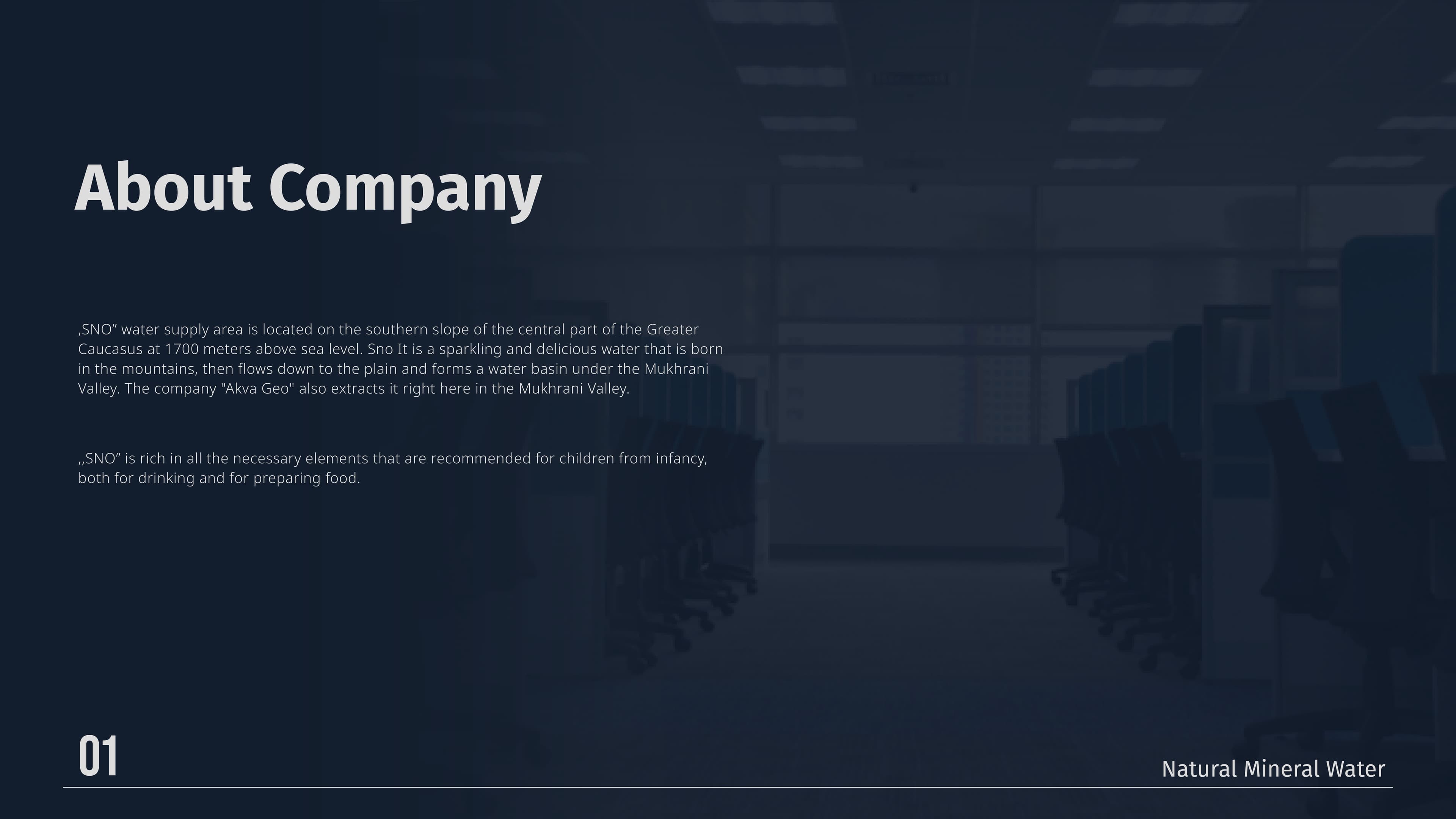 SNO company introduction.